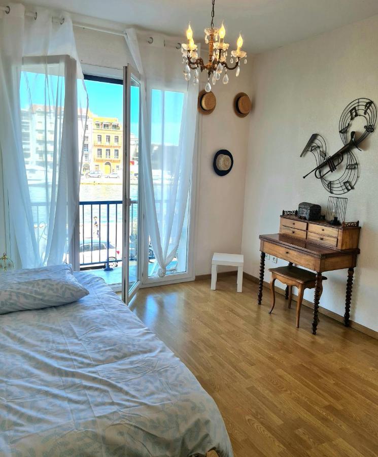 Grand Appartement 109M2 Vue Sur Quai Centre Ville,Wifi Sète Dış mekan fotoğraf